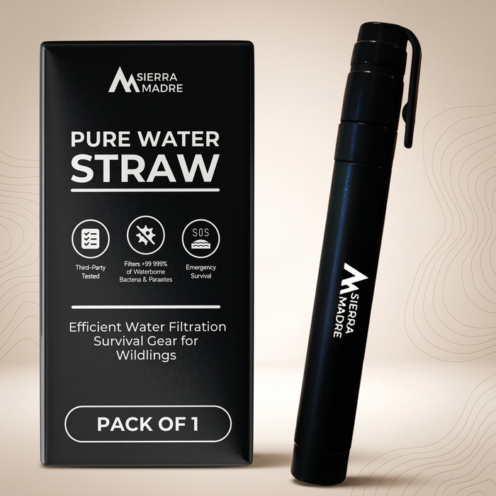 Wasserfilter Pro — sauberes Trinkwasser aus jeder Quelle